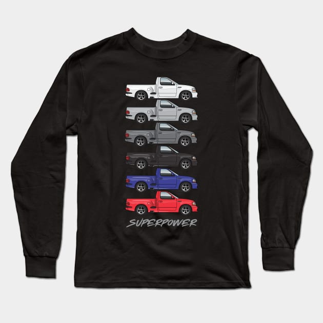 superpower Long Sleeve T-Shirt by JRCustoms44